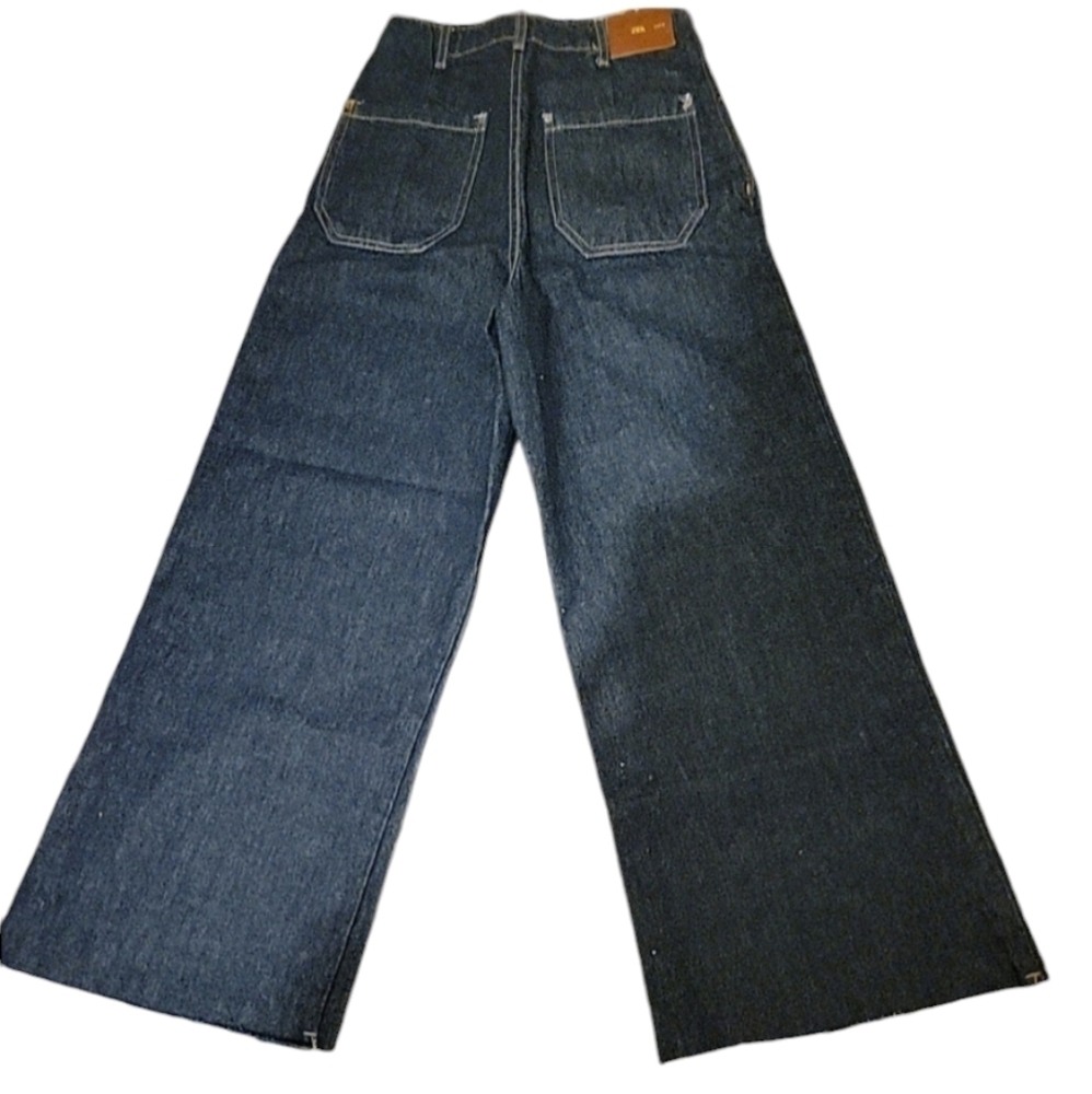 Zara Sailor Flare Jeans - Picture 2 of 9